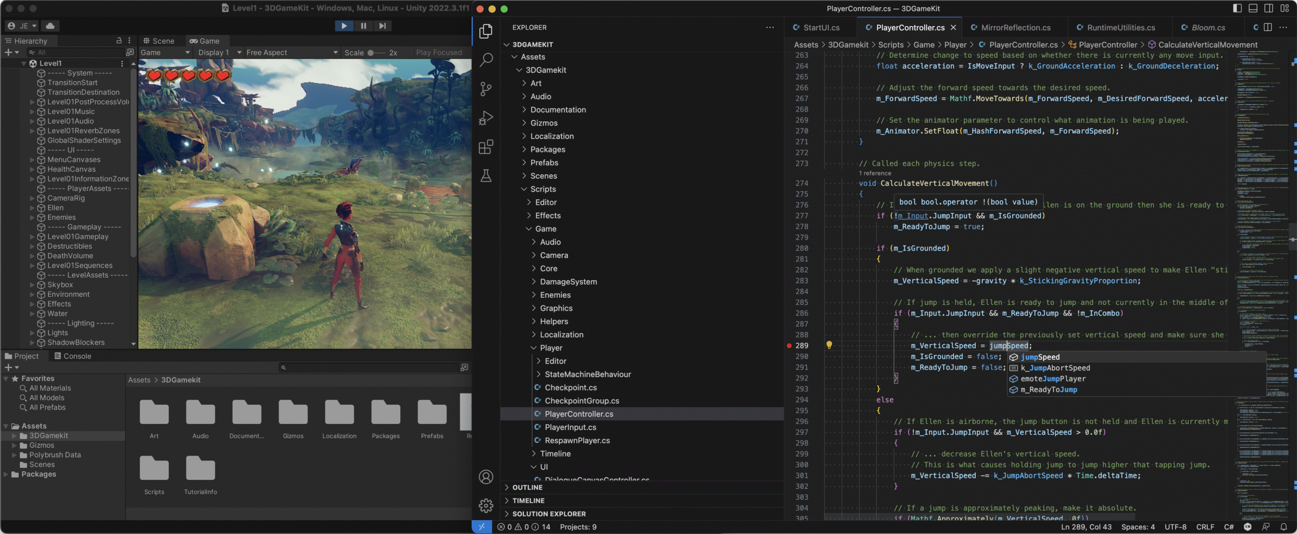unity-overview Code example